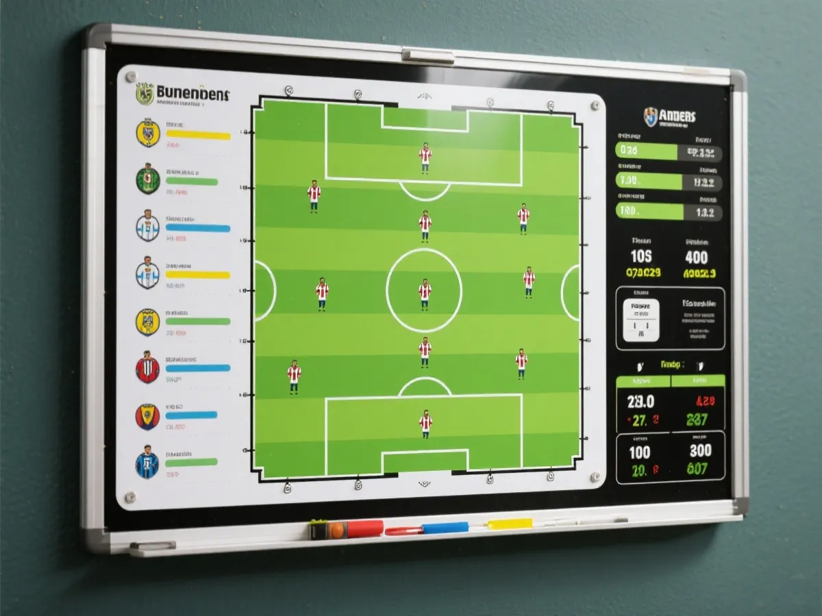 世界杯战术与数据分析示意图